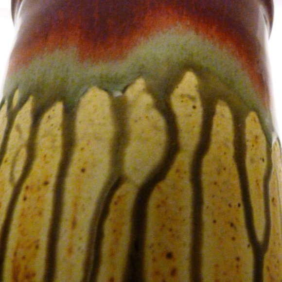 Handcrafted Art Pottery Crock by RAY POTTERY STUDIO: Paul & Evelyn Seagrove, NC - Picture 4 of 8